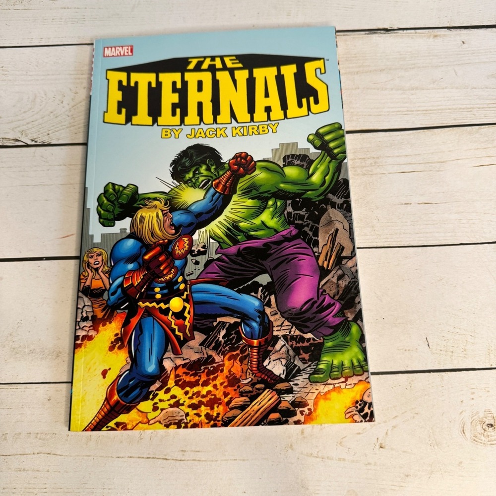 The Eternals Vol 2‎ by Jack Kirby Marvel TPB 2008 1st Print Graphic Novel
